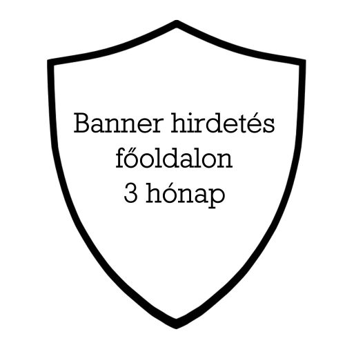 Főoldali banner megjelenés 3 hónap