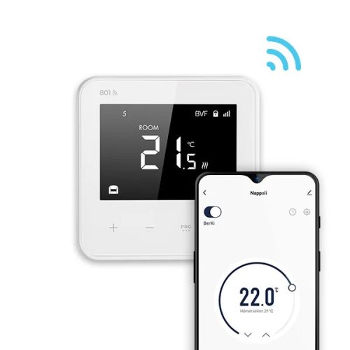 BVF 801 wifi termosztát + 3m padlószenzor (fehér)