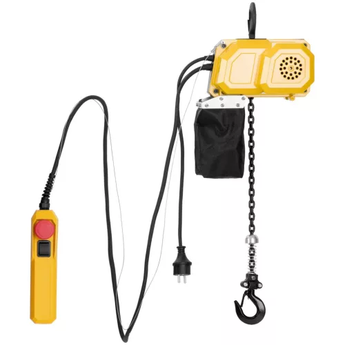 Elektromos láncos emelő - 150 kg - 6 m (Kampó teher: Igen)