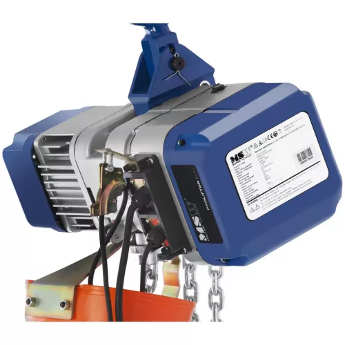 Elektromos láncos emelő - 2000 kg - 6 m (Lánc átmérője: 8 mm)
