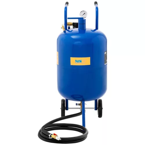 Mobil homokszóró - 76 liter - 7,6 bar (Manométer: Igen)