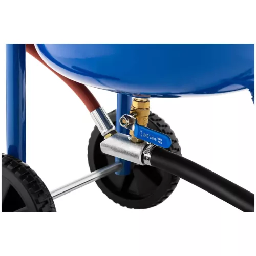 Mobil homokszóró - 76 liter - 7,6 bar (Görgők átmérője: 150 mm)