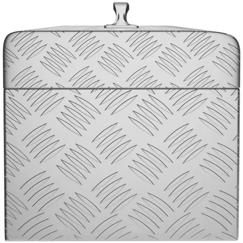 Alumínium hordozó láda - 57.5 x 24.5 x 22 cm - 23 l (Belső űrtartalom: 23 l)