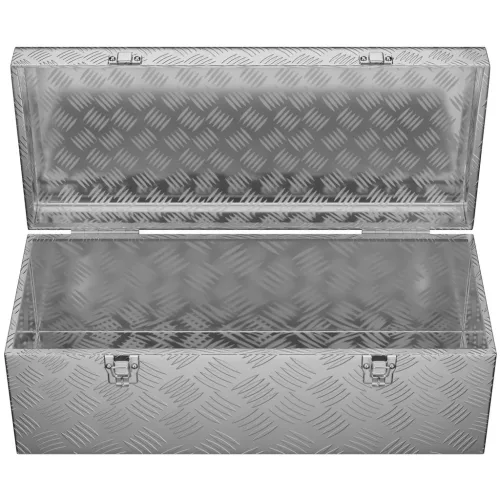 Alumínium hordozó láda - 57.5 x 24.5 x 22 cm - 23 l (Anyagvastagság: 1.3 mm)