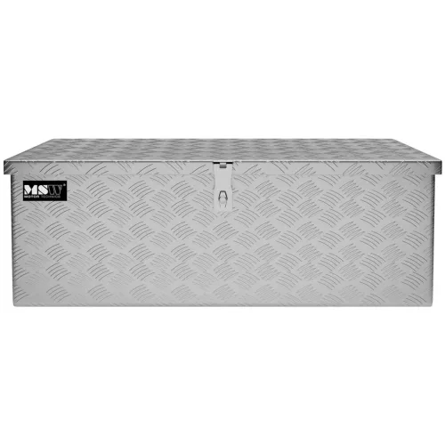 Alumínium hordozó láda - 76.5 x 35.5 x 25.5 cm - 56 l (Zárható: Igen)