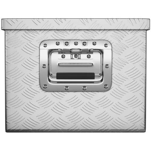 Alumínium hordozó láda - 76.5 x 35.5 x 25.5 cm - 56 l (Belső űrtartalom: 56 l)