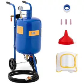 Mobil homokfúvó - 40 L - 7,6 bar