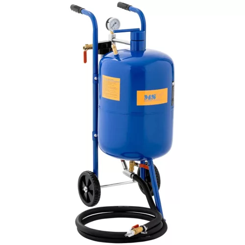 Mobil homokfúvó - 40 L - 7,6 bar (Fúvóka mérete [mm]: Ø 1–4)