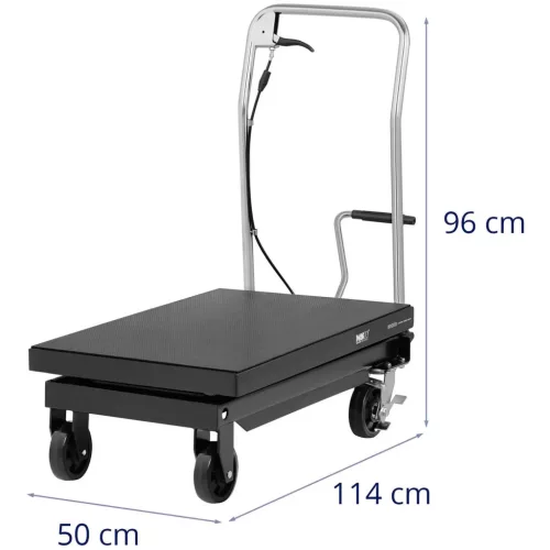Emelőasztal kocsi - 500 kg (Súly: 74.3 kg)