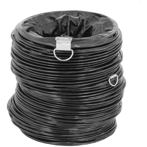 Légvezető cső - Ø 200 mm - 5 m - MSW-IB-01 építőipari ventilátorhoz (Kivezető átmérő: 200 mm)