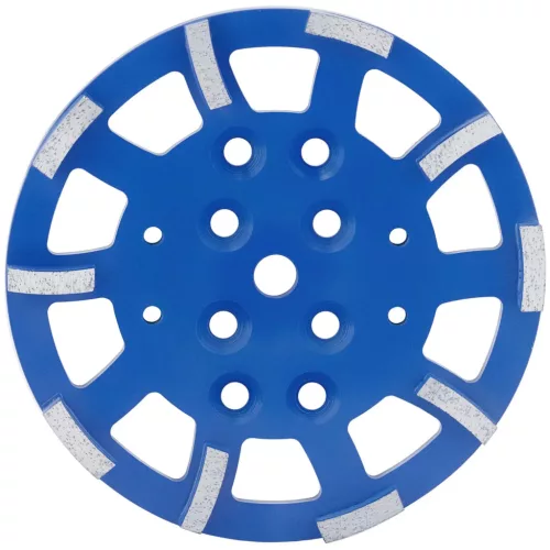 Gyémánt csiszolótárcsa - átmérő: 250 mm - betonhoz - szemcse 30 - 10 csiszoló szegmens (Anyag: Acél)