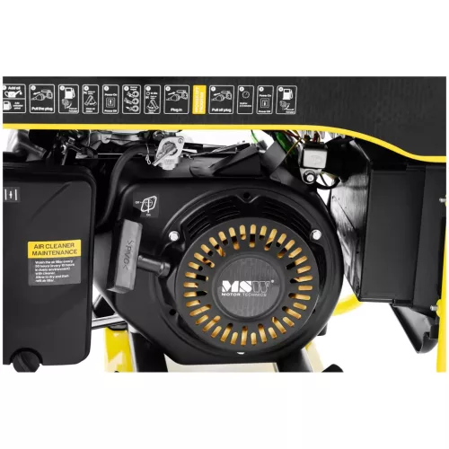 Inverteres aggregátor - 3500 W - 230 V AC -visszatolós indítás (12V kimenet: Igen)