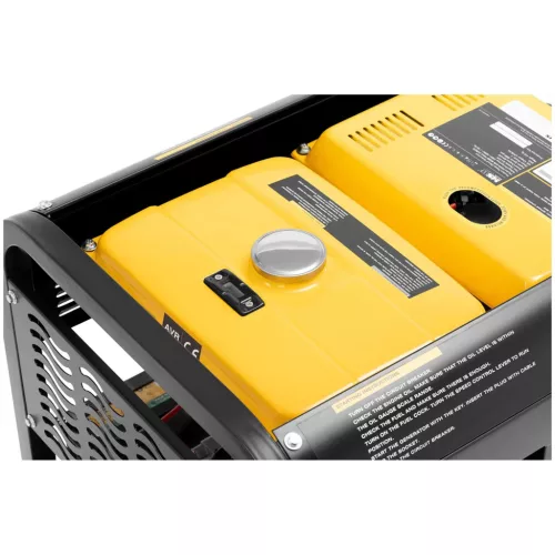 Aggregátor - 2830 / 8500 W - 30 l - 230/400 V - mobil - AVR - Euro 5 (12V kimenet: Igen)
