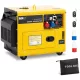 Aggregátor - 5100 / 6000 W - 16 l - 230/400 V - mobil - AVR - Euro 5