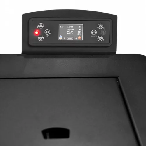 Pelletkályha 7.7 kW - 50–225 m³ - 5 szint - időzítő (Maximális teljesítmény: 7.7 kW)