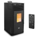 Pelletkályha - 14.3 kW - 50–325 m³ - 5 szint - időzítő