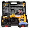 Elektromos autó emelő - 12 V - 3 t - kerékcsere készlet - ollós emelő (Tápkábel: 3.5 m)
