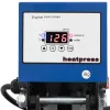 Hőprés - 38 x 38 cm - akár 250 °C-ig - LCD kijelző - időzítő (Tápkábel: 1.2 m)