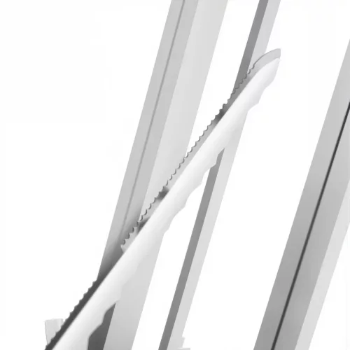 szigetelés vágó gép - 1500 mm-ig - 0 - 180° - szigetelés vágó késsel (Szín: Fém ezüst színű)