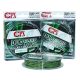 CPX - DUO CARP FEEDER MONO-LINE zsinór - BLACK & GREEN - 300m - 0,20mm