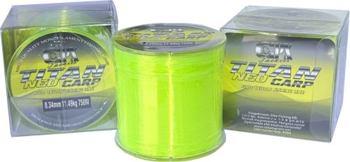 CPX Titan NEO CARP LINE zsinór - Fluo Yellow - 750m - 0,25mm