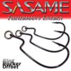 SASAME Ring Rocker Offset speciális horog - Black Nickel - 3/0