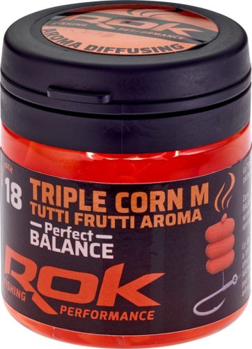 ROK Balanszírozott DIPPELT Tripla műkukorica M - Triple Corn Medium in DIP - 18 darab/üveg - Tutti Frutti - Narancs