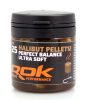 ROK Halibut DIPPELT Pellet 12mm - balanszírozott 25db/üveg - Barna