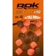 ROK Zig Cube Mix 10mm - Ultra Pop-up 16db/blister -  Barna/Narancs