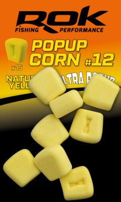 ROK - POPUP CORN #10 és #12- Natural yellow - kukorica sárga gumi kukorica - ULTRA POPUP vagy BALANCE - 12 Ultra POPUP