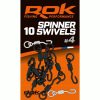 ROK - Spinner Swivel - forgó - 10db/csomag - 6-os