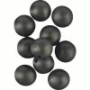 ROK RUBBER Beads Ø4, 6, 8 mm - Gumigyöngy - Fekete