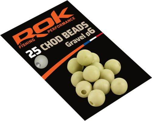 ROK CHOD Beads Ø6mm - Chod gyöngy 25db/csomag - Sóder