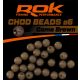 ROK CHOD Beads Ø6mm - Chod gyöngy 25db/csomag - Camo Brown - terep barna