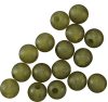 ROK CHOD Beads Ø6mm - Chod gyöngy 25db/csomag - Camo Green - terep zöld