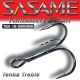 SASAME Tenka Treble hármas horog - Black Nickel - 12