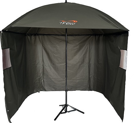 TF GEAR - COMPACT Square Umbrella - sátras ernyő - nyitott - 2,5m