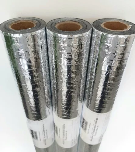 Hálóerősített hőtükrös párazáró fólia 50 m² – Energiatakarékos védelem