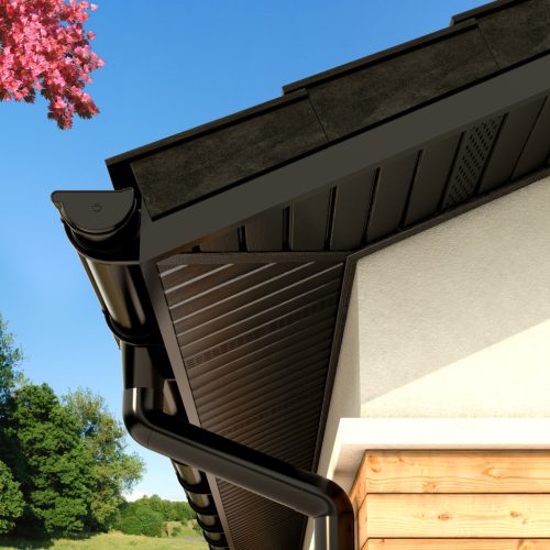 Gondozásmentes eresz panel 30cm x 1m aranytölgy