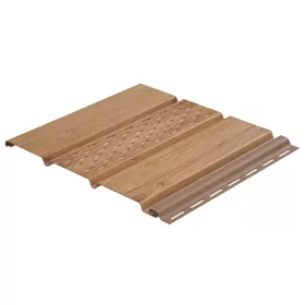 Gondozásmentes eresz panel perforált 30cm x 1m fenyő