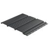 Gondozásmentes eresz panel perforált 30cm x 1m antracit
