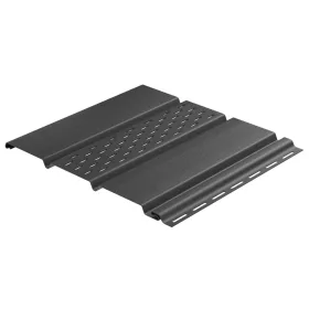 Gondozásmentes eresz panel perforált 30cm x 1m antracit