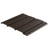 Gondozásmentes eresz panel perforált 30cm x 1m sötétbarna