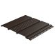 Gondozásmentes eresz panel perforált 30cm x 1m sötétbarna