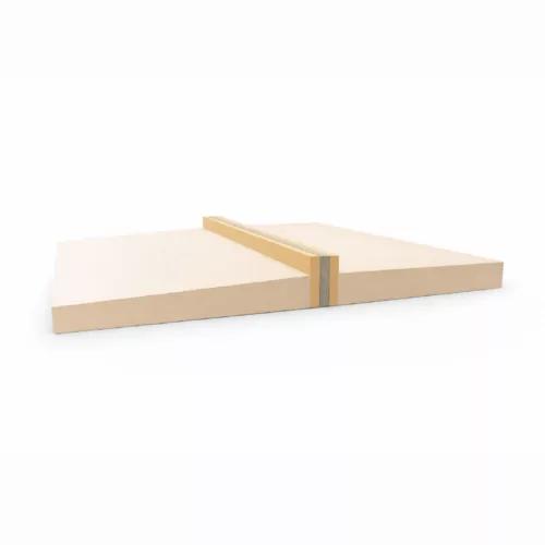 Parapett lezáró párkányfogadó elem lejtésképzéssel 125cm