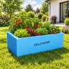 Gelatherm lapraszerelt emeltágyás és virágláda – 125 × 78 × 60 cm