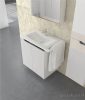 PIRAMIDA EURIDIKA fali függesztett / álló fürdőszobabútor öntött márvány mosdóval 80 cm