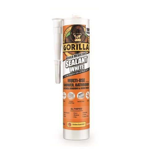 Gorilla SEALANT WHITE Fehér szilikon tömítő 30perc 295ml