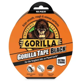 Gorilla Tape Black 32m x 48mm Extra Erős Ragasztószalag