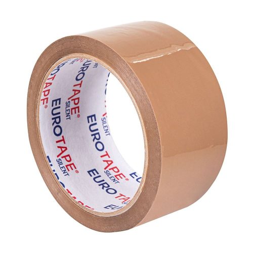 Eurotape DALPO SILENT - HALK üzemű erős csomagolószalag 50mm x 60m Barna  